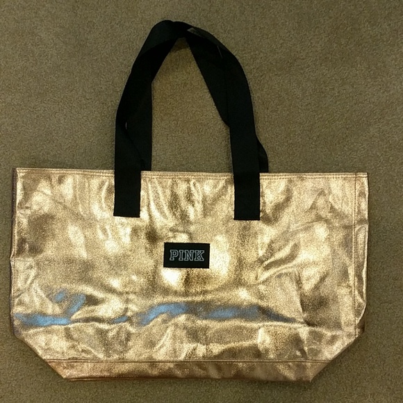 PINK Victoria's Secret Handbags - New Victoria Secret Pink bronze large tote
